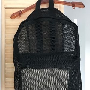 ASOS backpack in black mesh